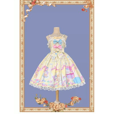 Infanta Doll House Macaron Two Section JSK(3 Colours)